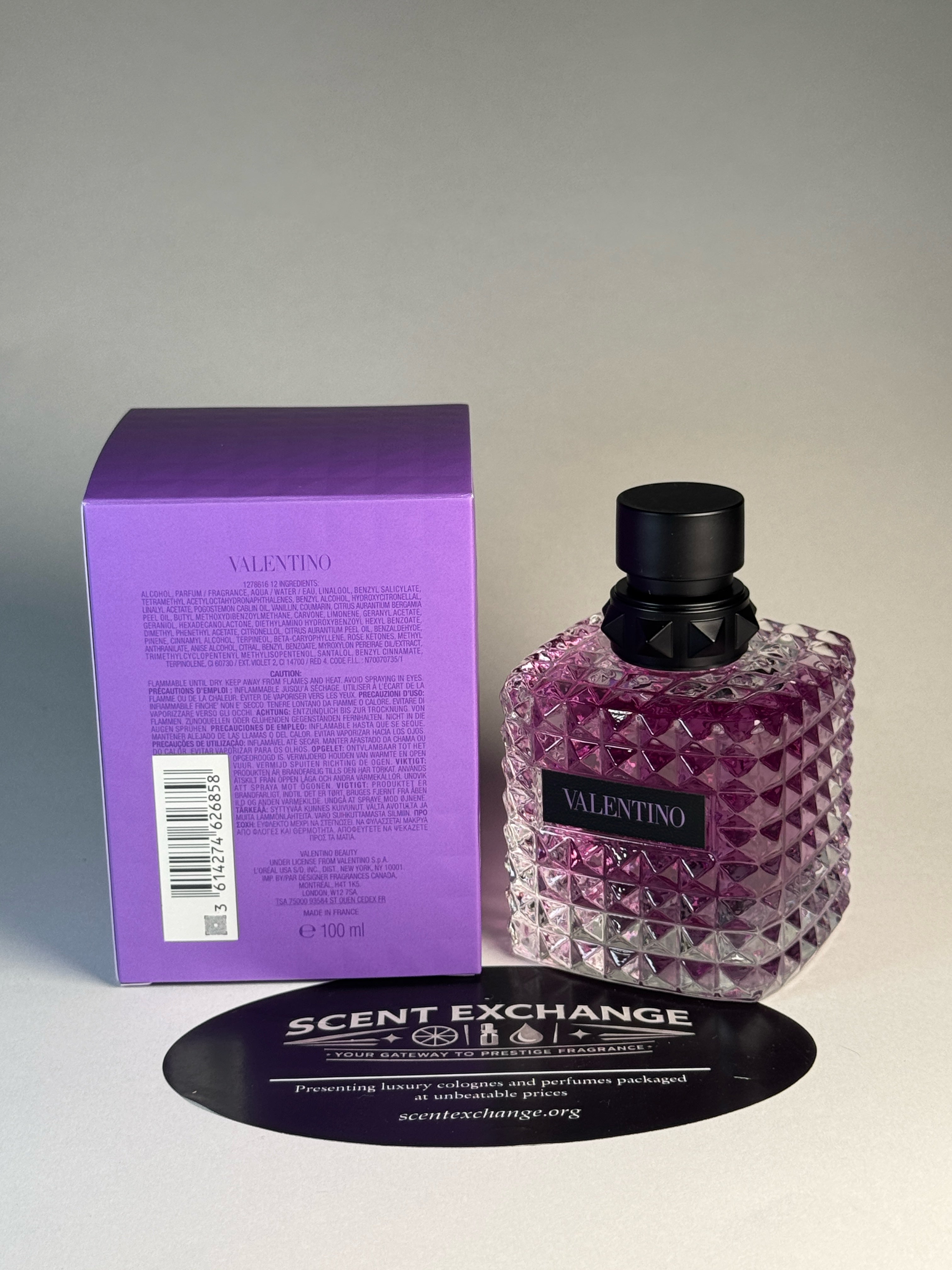 Valentino Born in Roma Donna Purple Melancholia