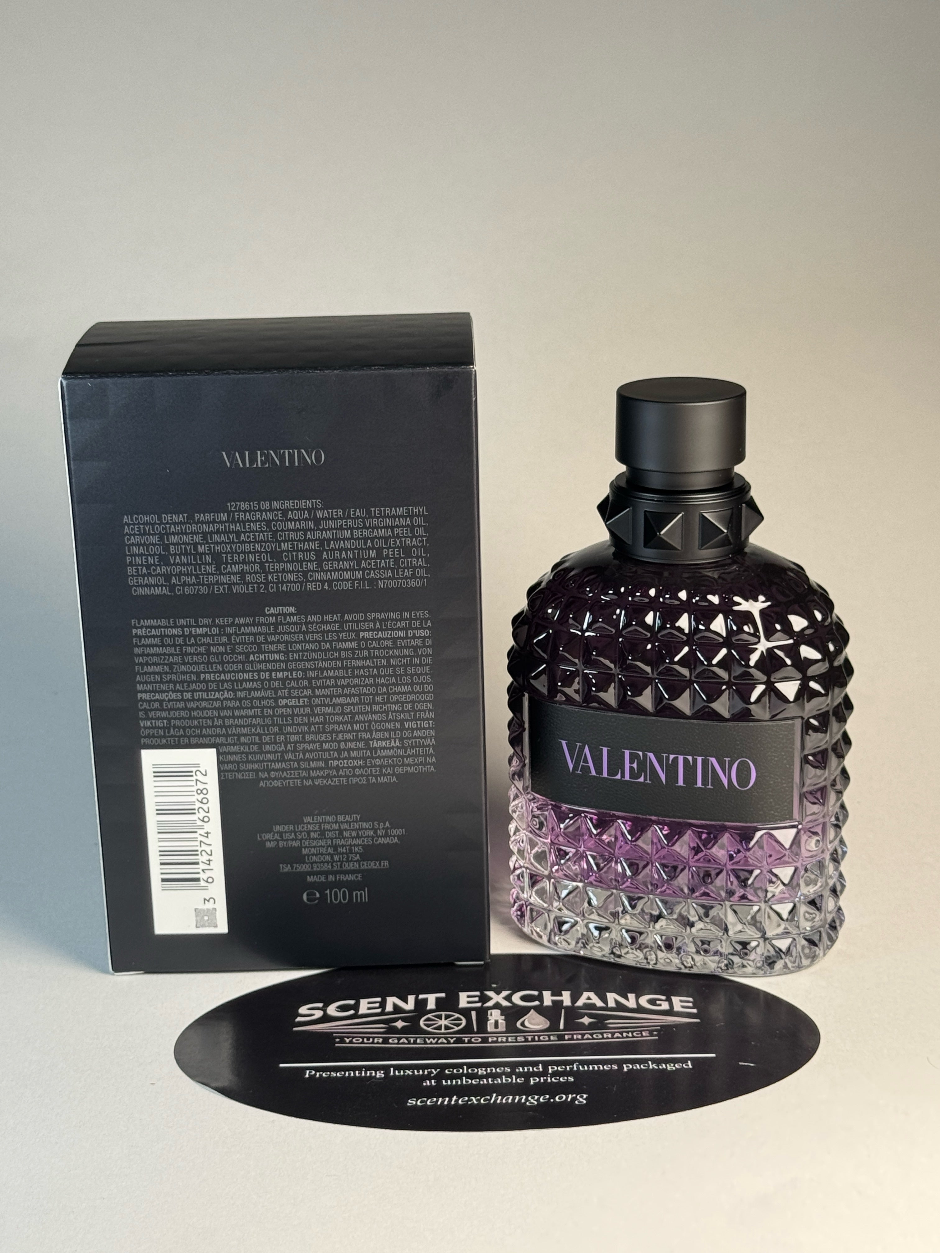 Valentino Born in Roma Uomo Purple Melancholia