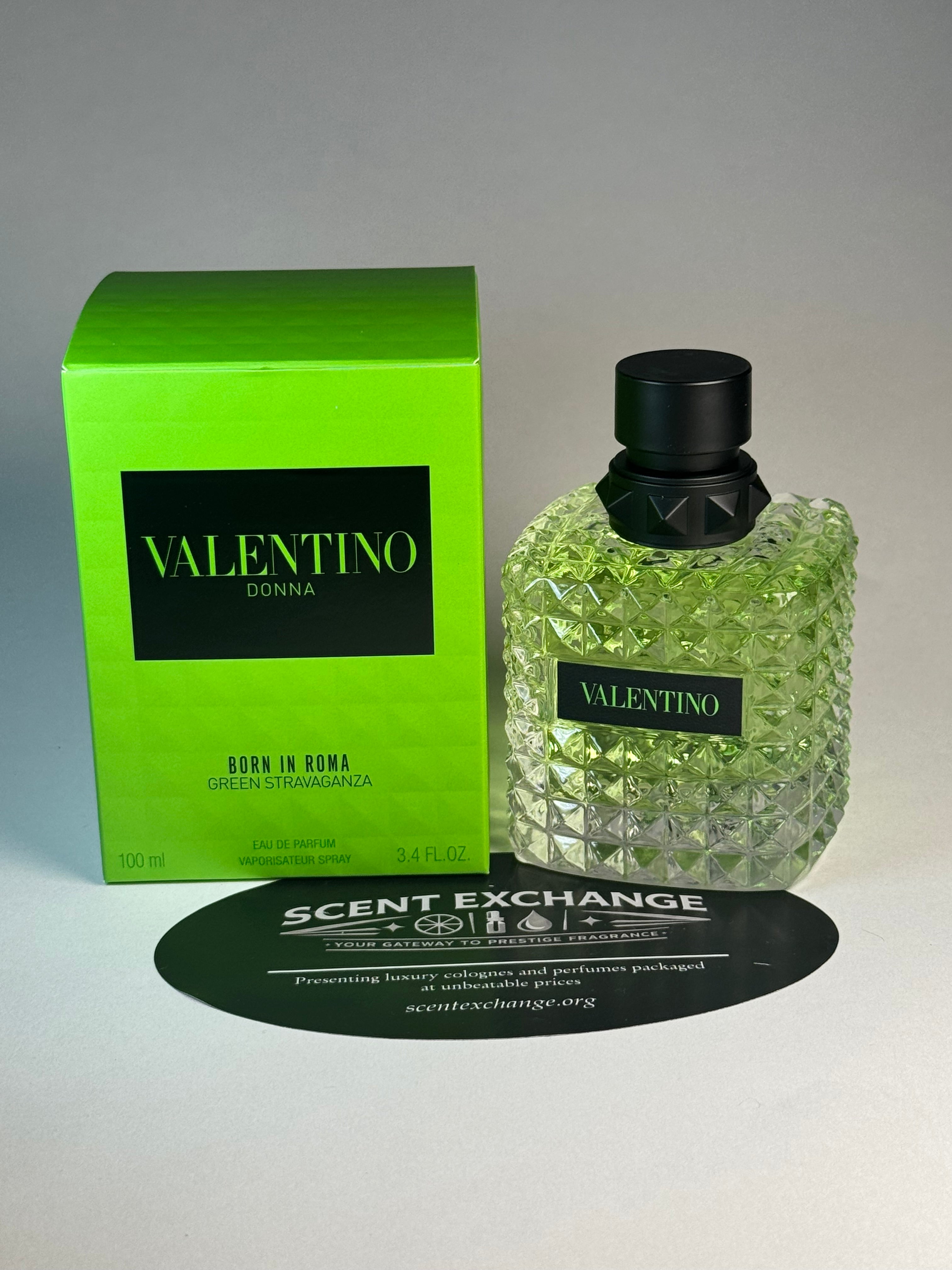 Valentino Born in Roma Donna Green Stravaganza